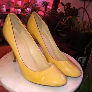 J Crew Tan 4 Inch Heels